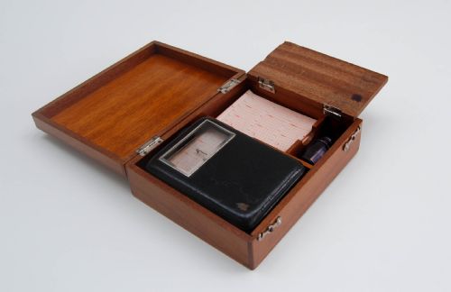 Rare Cased Pocket Aneroid Barograph Altimeter by Richard Freres of Paris