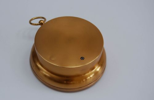 fig 5. Mid Victorian Vidi Aneroid Barometer in Original Leather Presentation Case