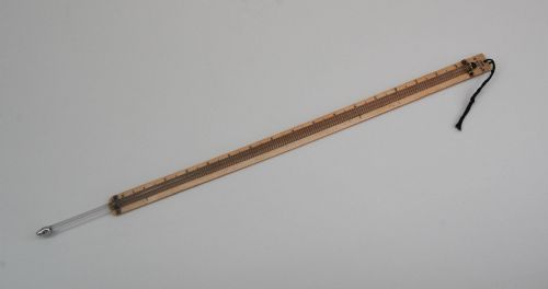 fig 6. Early Victorian Large Cased Meteorological Thermometer by Patrick Adie of London