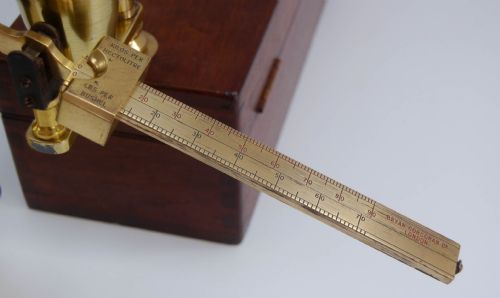 fig 4. Rare Late Victorian Chondrometer or Grain Scale by Bryan Corcoran Ltd London
