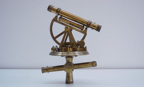 fig 3. George III Cased Altazimuth Double Telescope Theodolite by Miller & Adie of Edinburgh