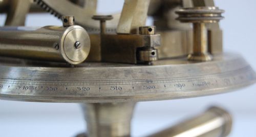 fig 4. George III Cased Altazimuth Double Telescope Theodolite by Miller & Adie of Edinburgh