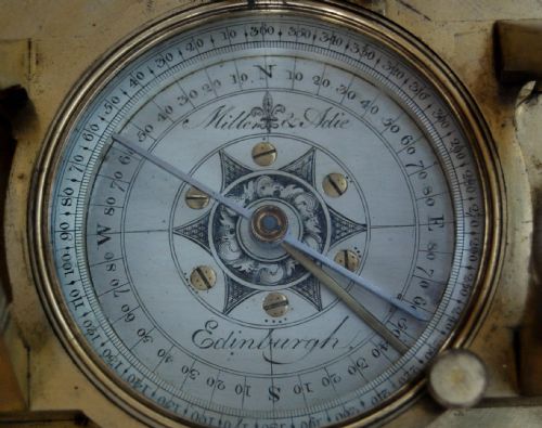 fig 7. George III Cased Altazimuth Double Telescope Theodolite by Miller & Adie of Edinburgh