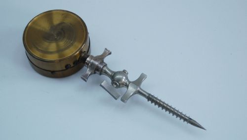 fig 4. Late Victorian Cased Champagne or Soda Water Test Gauge by Hayward Tyler & Co London