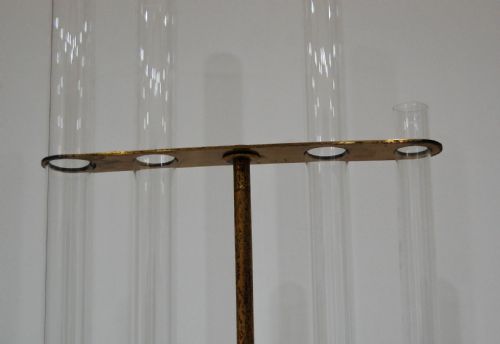 fig 3. Late Victorian Chemical Harmonica or Singing Flame Demonstration Apparatus