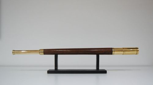 fig 1. Vice-Admiral Sir Charles Paget's Marine Telescope by George Stebbing of Portsmouth
