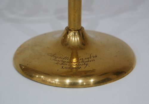 fig 3. Early Victorian Demonstration Gyroscope on Stand by Negretti & Zambra London.