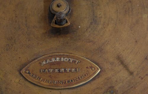 fig 1. Augustus Siebe Patent Dial Weighing Machine by Marriott of 89 Fleet Street