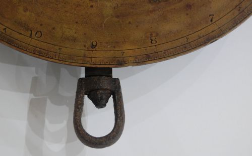fig 2. Augustus Siebe Patent Dial Weighing Machine by Marriott of 89 Fleet Street