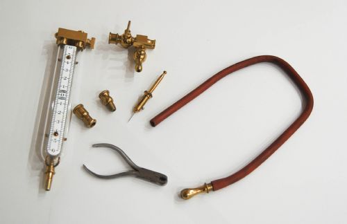 fig 1. Edwardian Cased Inspector's Gas Meter Pressure Gauge by Parkinson and W&B Cowan Ltd