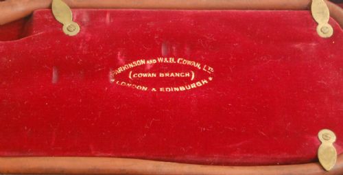fig 4. Edwardian Cased Inspector's Gas Meter Pressure Gauge by Parkinson and W&B Cowan Ltd