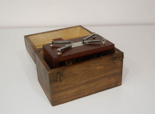 fig 6. Rare Cased Aviation Bourdon Tube Barograph by Richard Freres of Paris