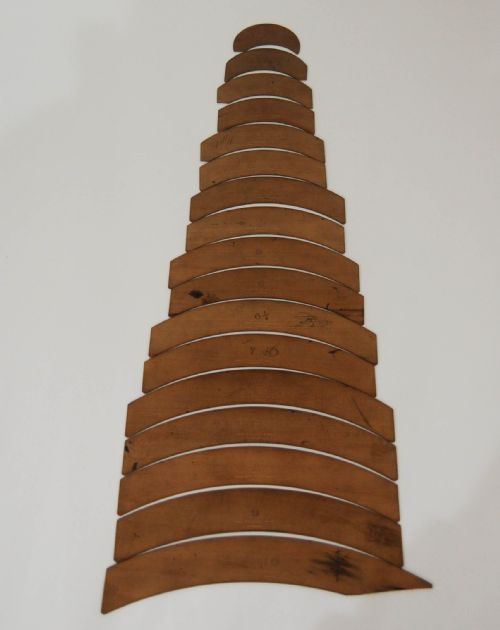fig 3. Edwardian Set of Draughtsman's Railway Curves by WF Stanley London