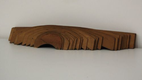 fig 7. Edwardian Set of Draughtsman's Railway Curves by WF Stanley London