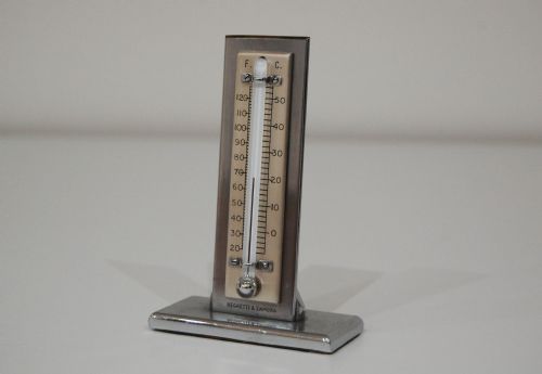 Art Deco Period Desk Thermometer by Negretti & Zambra London