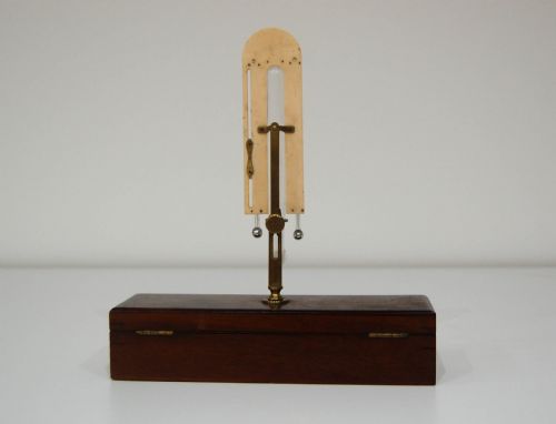 fig 3. Early Victorian Cased Masons Hygrometer by Pizzi & Co, London