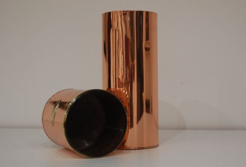 fig 4. Edwardian Snowdon Pattern Copper Rain Gauge by Negretti & Zambra