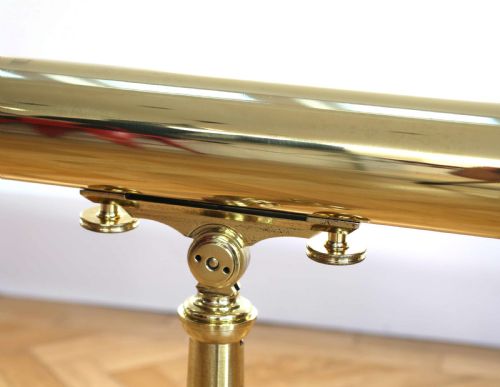 fig 3. Late Victorian Astronomical Refracting Telescope on Stand by William Wray London