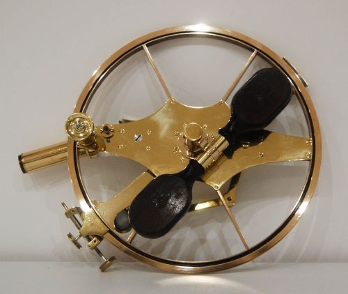 fig 2. Victorian Borda Type Reflecting Circle by Thomas Wegener of Berlin