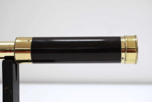 fig 2. Early Victorian Three Draw Hand Held Rosewood Telescope by Adie & Son Edinburgh