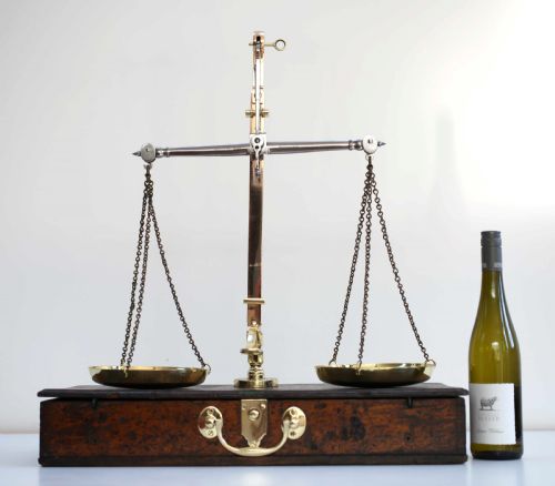 fig 1. Victorian Inspectors Scales for The County of Southampton by De Grave Short & Fanner London
