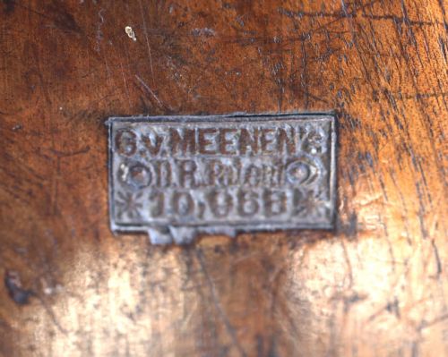 fig 3. Early Patent Shooting Stick by Gottlieb Van Meenen of Cologne 1880