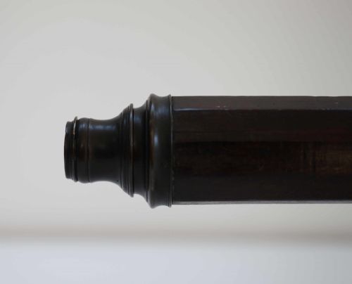 MID EIGHTEENTH CENTURY NON ACHROMATIC DECAGONAL REVERSE TAPER TELESCOPE BY JOHN GILBERT - ADDITIONAL PHOTO 5
