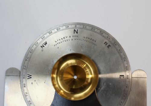 fig 1. Maritime Patent Chart Course Indicator by John Lilley & Son of London