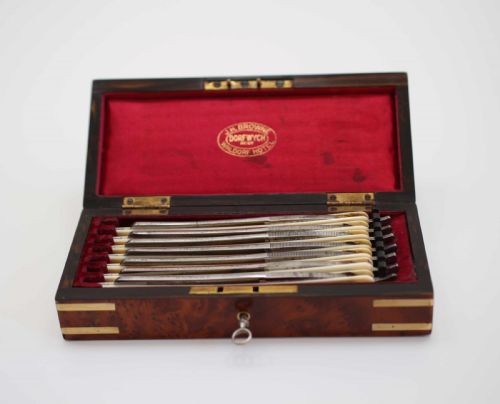 ART DECO PERIOD DORFWYCH SEVEN DAY RAZOR SET BY JH BROWNE OF THE WALDORF HOTEL - ADDITIONAL PHOTO 1