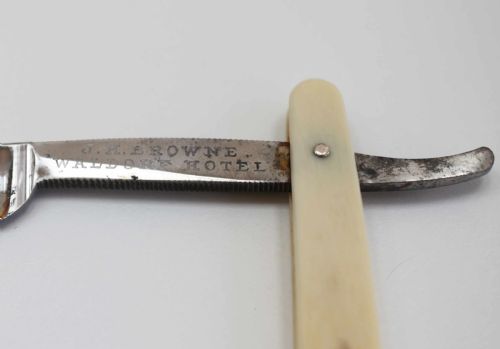 ART DECO PERIOD DORFWYCH SEVEN DAY RAZOR SET BY JH BROWNE OF THE WALDORF HOTEL - ADDITIONAL PHOTO 3