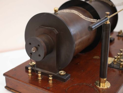 fig 6. Rare Edwardian Heavy Discharge X-Ray Coil by Harry W Cox & Co Ltd London