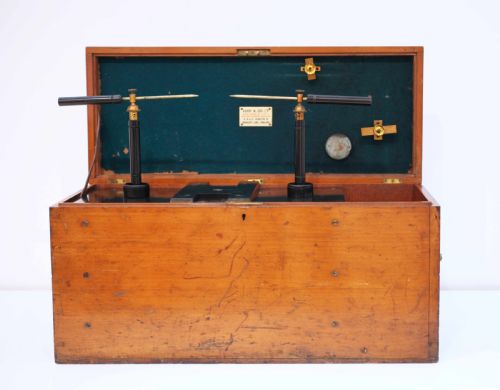 fig 1. Edwardian Portable Heavy Discharge X-Ray Coil by Harry W Cox & Co Ltd London