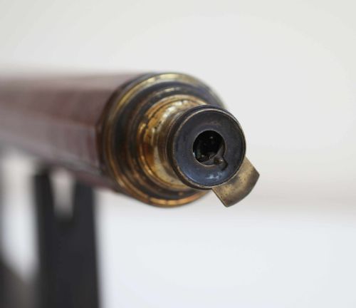 fig 3. Eighteenth Century Single Draw Decagonal Telescope by Nairne & Blunt London