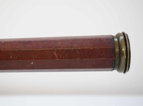 fig 5. Eighteenth Century Single Draw Decagonal Telescope by Nairne & Blunt London