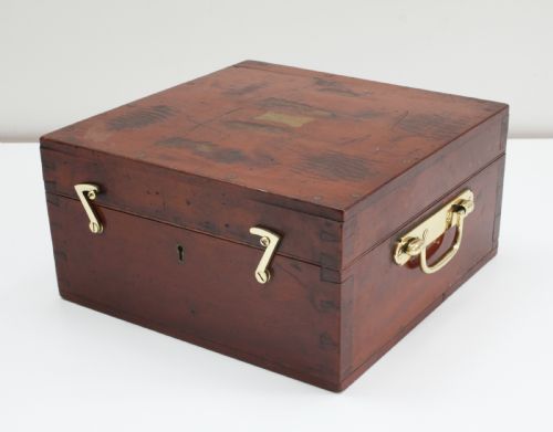 EARLY TWENTIETH CENTURY CASED BAROCYCLONOMETER OR TYPHOON BAROMETER - ADDITIONAL PHOTO 6