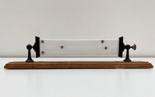 fig 2. Edwardian Self Registering Max Min Window Thermometer by Negretti & Zambra