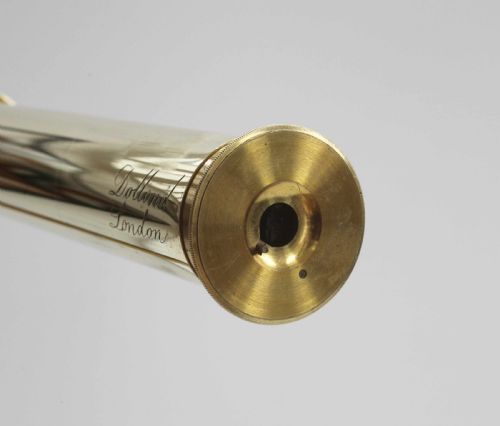 fig 3. George IV Cased Pancratic Eyetube Telescope on Stand by Dollond of London
