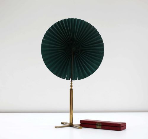 fig 1. Victorian Microscopy Candle Light Shade in Original Case