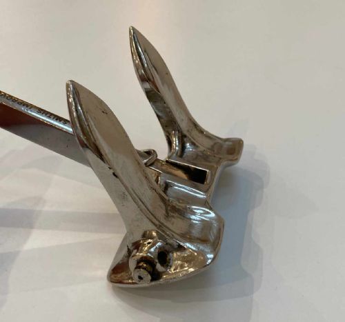 fig 7. Salesmans Sample of a Wasteneys Smith Patent Stockless Anchor