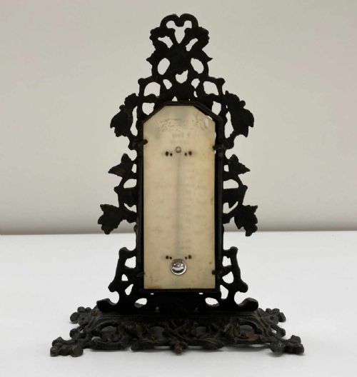 fig 5. Early Victorian Desk Thermometer by Thomas Buss of Hatton Garden, London