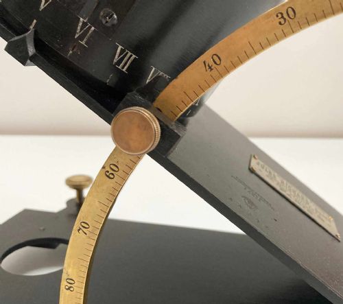 LATE NINETEENTH CENTURY FRENCH SUNSHINE RECORDER BY JULES RICHARD OF PARIS - ADDITIONAL PHOTO 5