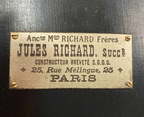 LATE NINETEENTH CENTURY FRENCH SUNSHINE RECORDER BY JULES RICHARD OF PARIS - ADDITIONAL PHOTO 7