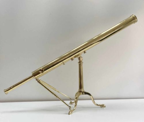 Early Nineteenth Century Cased Library Telescope on Stand by Thomas Rubergall London