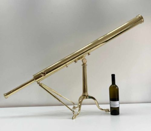 fig 1. Early Nineteenth Century Cased Library Telescope on Stand by Thomas Rubergall London