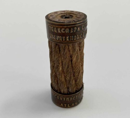1866 Commemorative Trans Atlantic Cable Sample - Ss Great Eastern