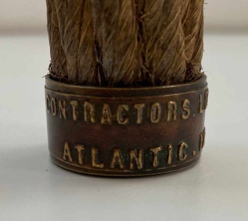fig 3. 1866 Commemorative Trans Atlantic Cable Sample - SS Great Eastern