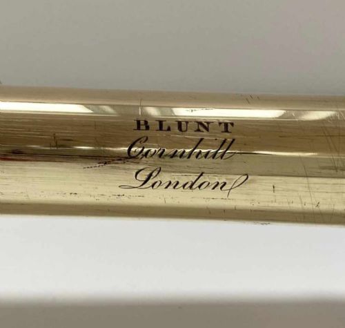 fig 3. George III Eight Draw Telescope with Black Lacquer Finish by Thomas Blunt London
