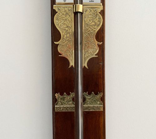 fig 5. Late Victorian Stick Barometer by Dring & Fage of London