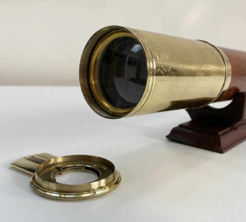 fig 2. Rare Early Nineteenth Century French Polyaldes Telescope by Cauchoix Paris