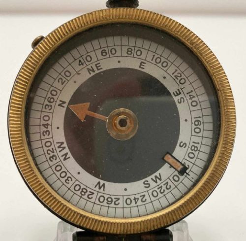 fig 2. WW1 Verners Prismatic Compass to Captain AM Boyle Kings Own Scottish Borderers